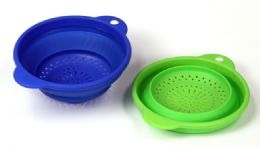 72 Wholesale Collapsible Colander 8 In.