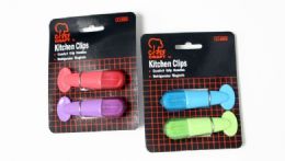 144 Pieces Magnetic Clips Translucent 2pc - Clips and Fasteners