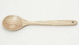 144 Wholesale Wooden Spoon Solid Heavy 12 in