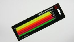 144 Wholesale Birthday Candles, 6 In. -12 pc