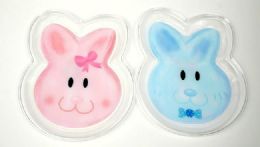 36 Pieces Clear Plate -Easter Bunny Face - Easter