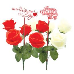 48 Wholesale 5 Heads Rose