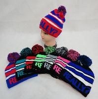 24 Pieces Knit Hat With Pompom [really?] - Winter Beanie Hats
