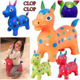 8 Wholesale Bouncy Inflatable Horses With/sound