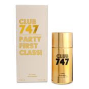 24 Wholesale Womens Club 747 Perfume 100 Ml / 3.4 Oz. Sprays