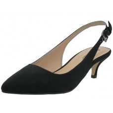8 of Women's Angeles Shoes Slide Sandal Black Only
