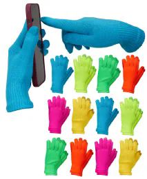 12 of 12 Pairs Of Wsd Winter Touchscreen Gloves For Men And Women, Warm Hands Fingers Outdoors (assorted B, Womens)