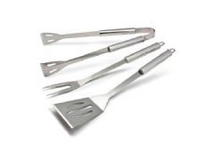 10 Pieces Complete Grilling Solution 3 Piece Stainless Steel Bbq Tool Set - BBQ supplies