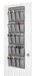 24 of Over The Door 20 Pocket Shoe Organizer Extra Large Pockets