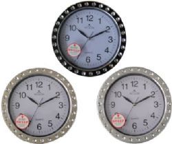 40 Wholesale 9 Inch Decorative Wall Clocks NoN-Ticking, Quiet And Smooth Sweeping Movement Of Clock Hands