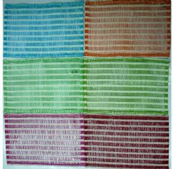 48 Wholesale Intertwined Cloth Placemats