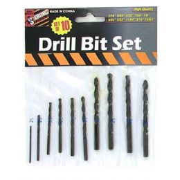 75 Wholesale 10 Pack Drill Bit Set