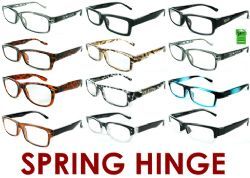 300 Wholesale 4.00 Reading Glasses With Spring Hinge