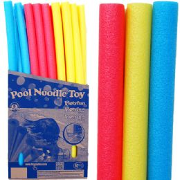 40 of 48"l*2.25"d SwimminG-Noodles In Display Box, 3 Assrt Clrs