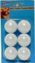 72 Wholesale Table Tennis Ping Pong Balls 6 Pack