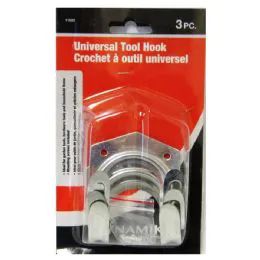 72 Units of 3 Piece Universal Tool Hook - Hooks