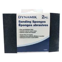 96 Units of 2 Piece Sanding Sponge - Paint and Supplies