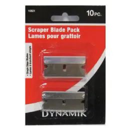 144 of 10 Piece Razor Scraper Blade Pack