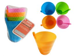 96 Wholesale 4pc Tumblers With Straw