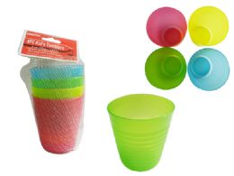 96 Wholesale 4pc Kid's Tumbler Cups In Net