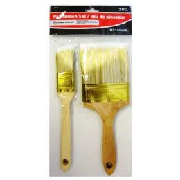 24 of 2pc Paintbrush Set (1-1/2" Angled, 4")