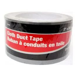 24 Wholesale Cloth Duct Tape Gray 7m