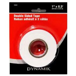 72 Wholesale Double Sided Tape 24mm X 2.54m