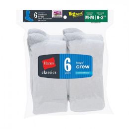 300 Wholesale Hanes Boys Crew Socks Mixed Colors And Sizes