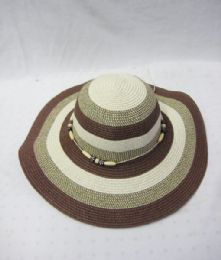 36 Pieces Womens Multicolored Fashion Summer Hat - Sun Hats