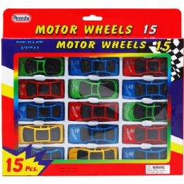 96 Wholesale Fifteen Piece Motor Wheels