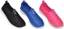 24 Pairs Assorted Color Water Shoe - Women's Aqua Socks