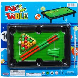 48 Pieces Pool Table Play Set - Dominoes & Chess