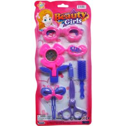 72 Pieces 7 Piece Beauty Girl Play Set - Girls Toys