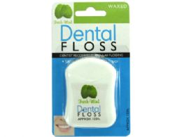 72 Pieces Fresh Mint Dental Floss - Personal Care Items