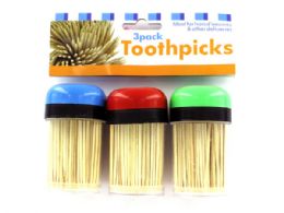 36 Pieces Toothpicks In Containers Set - Toothpicks