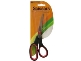 36 Pieces Stainless Steel Scissors With Plastic Handles - Scissors