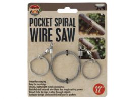 36 Wholesale Pocket Spiral Wire Saw