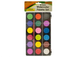 36 of Watercolor Paint Palette Set With Brush