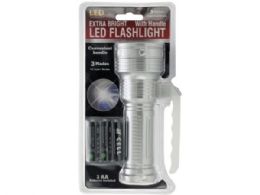 12 Pieces Extra Bright Led Flashlight With Handle - Flash Lights