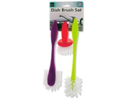 18 Wholesale Dish Scrub Brush Set