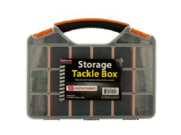 12 Pieces Storage Tackle Box With 18 Compartments - Storage Holders and Organizers