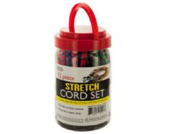 12 Pieces Heavy Duty Stretch Cord Set - Bungee Cords