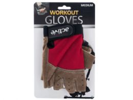 12 of Medium Size Breathable Workout Gloves