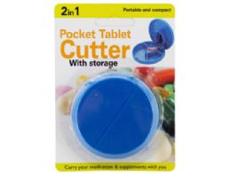 54 Pieces 2 In 1 Pocket Tablet Cutter With Storage - Pill Boxes and Accesories
