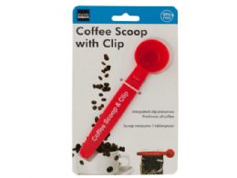 48 Wholesale Coffee Scoop With Bag Clip