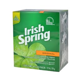 18 Packs Irish Spring Bar Soap 3.2 Oz 3 Pk Original - Soap & Body Wash