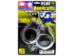 72 Wholesale Police Play Plastic Handcuffs