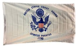 24 Wholesale Licensed Us Coast Guard Flag