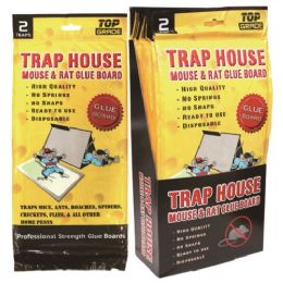 72 Pieces 2 Pack Mouse Glue Board 12x6" - Pest Control