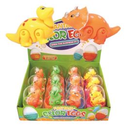 96 Pieces Toy Dinosaur In Egg - Party Favors